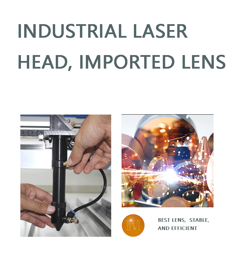 TÊTE ET LENTILLE ALSER POUR MACHINE LASER CO2 ROCHASE