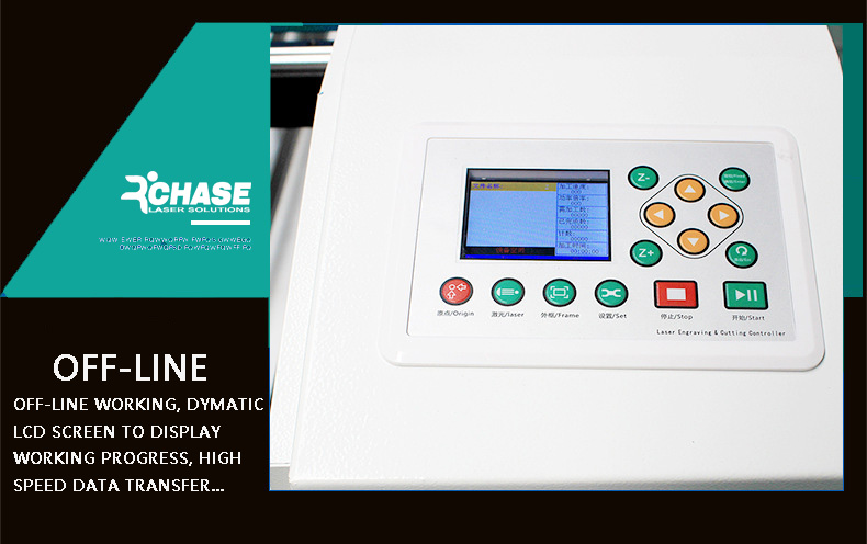 ROCHASE LASER MACHINE WITH OFFLINE WORKING FUNCTION